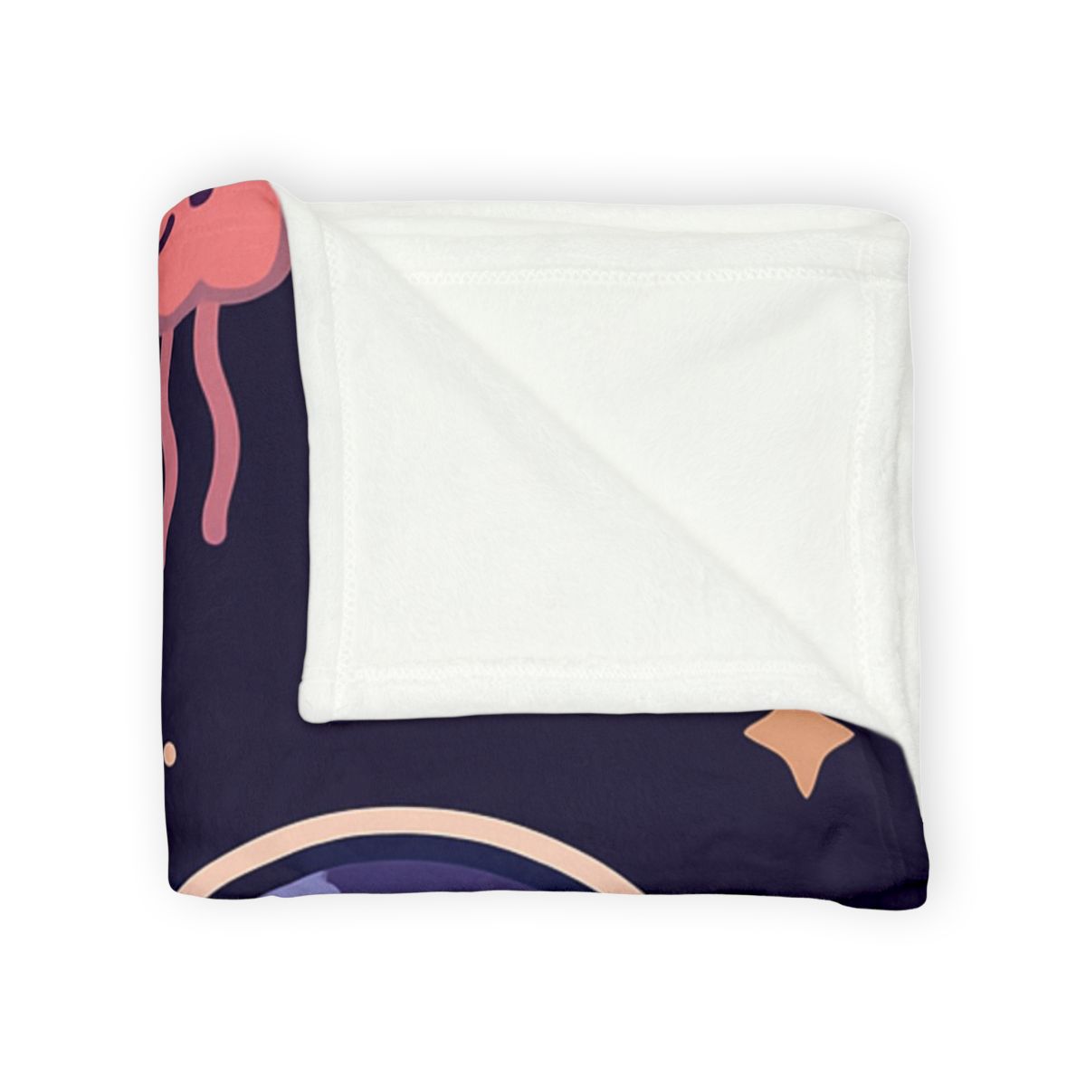 Galaxy Garden Of Floating Jellyfish custom blankets