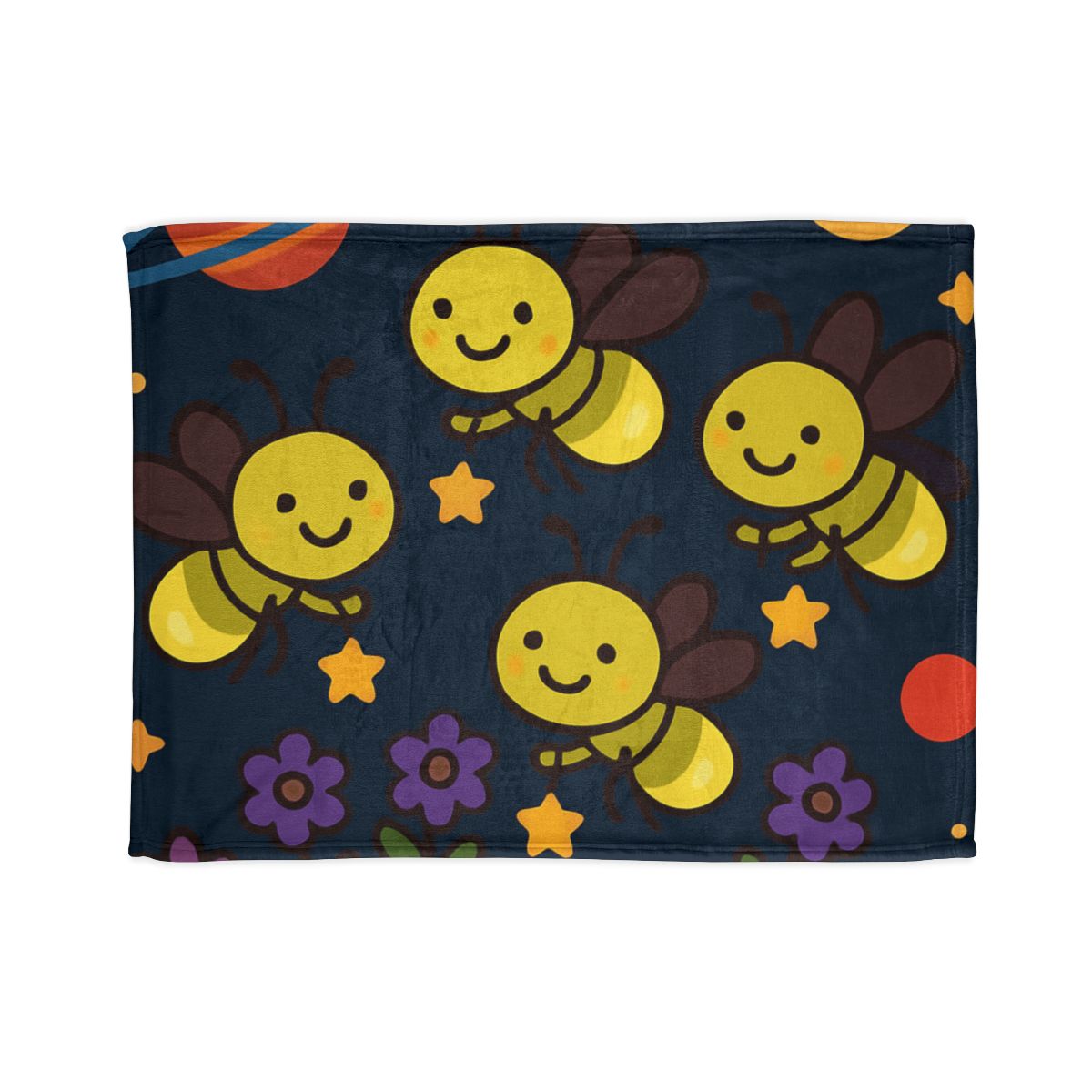 Galaxy Garden Of Singing Fireflies decorative home blankets