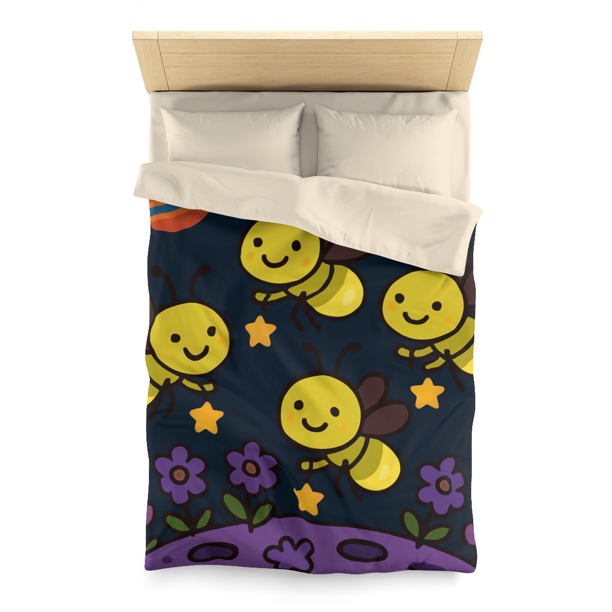 Galaxy Garden Of Singing Fireflies stylish duvet covers