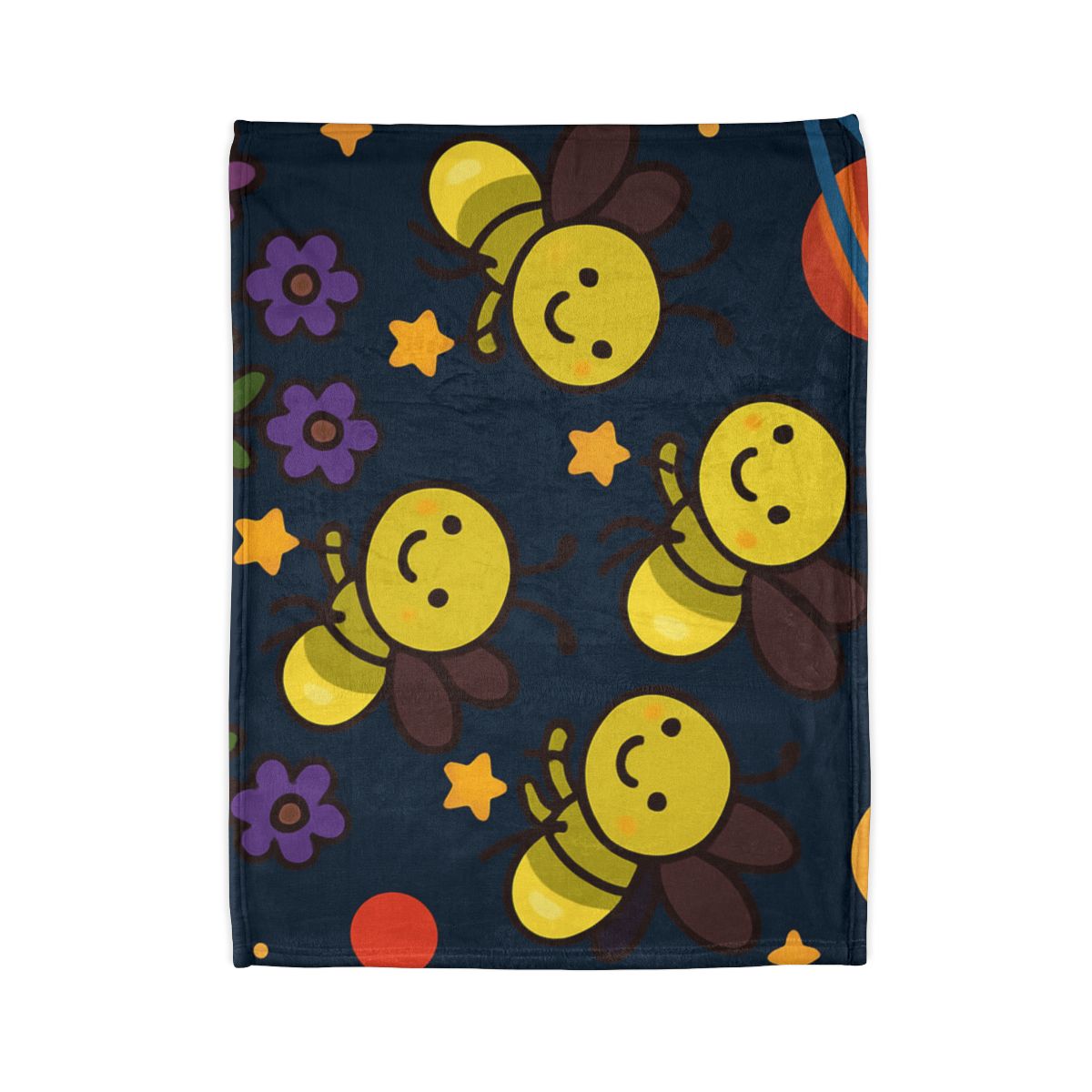 Galaxy Garden Of Singing Fireflies decorative home blankets