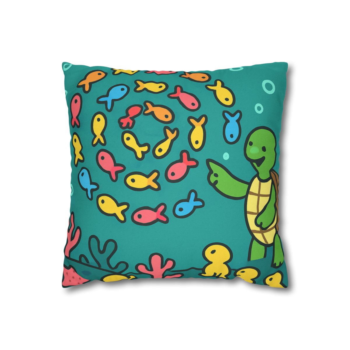 Galaxy Reef School Of Fish stylish decorative pillowcases