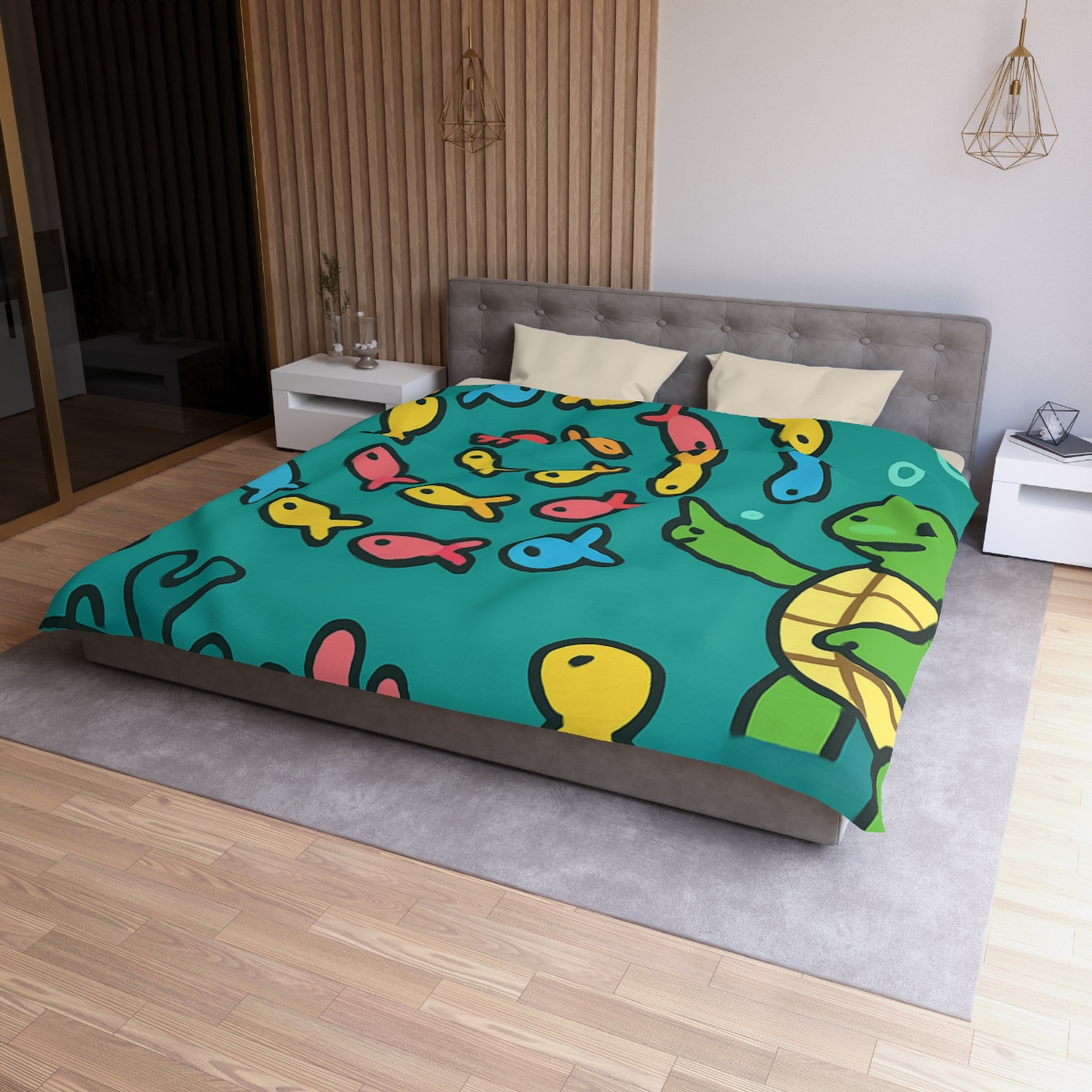 Galaxy Reef School Of Fish duvets for gifts