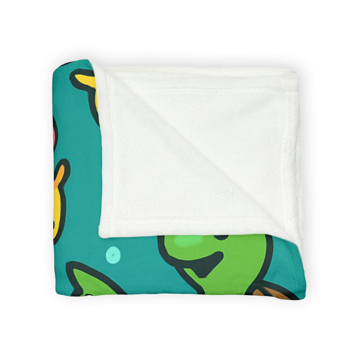 Galaxy Reef School Of Fish soft fleece blankets