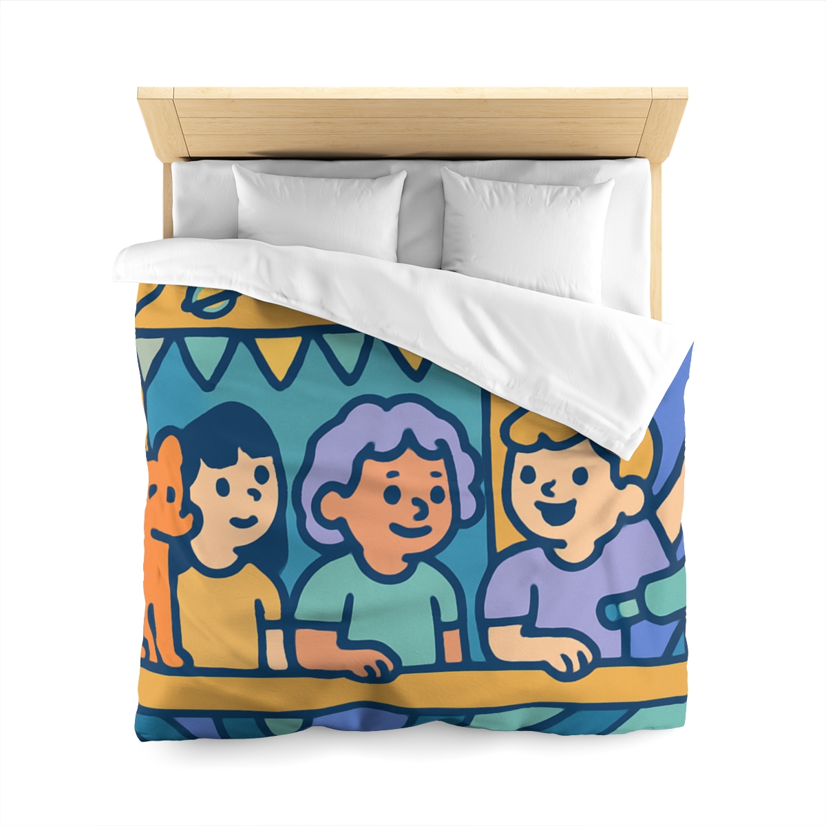 Galaxy Treehouse Explorers stylish duvet covers