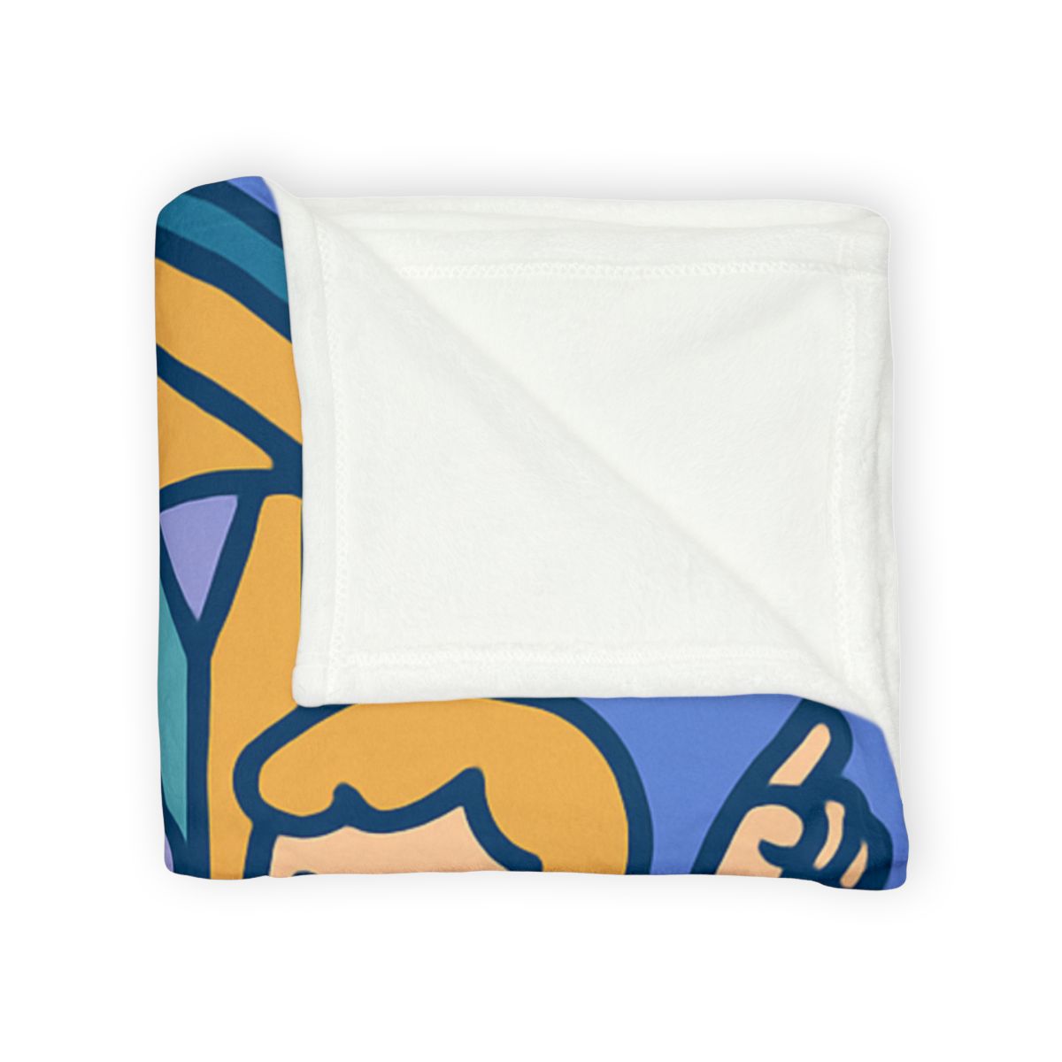 Galaxy Treehouse Explorers personalized cozy blankets