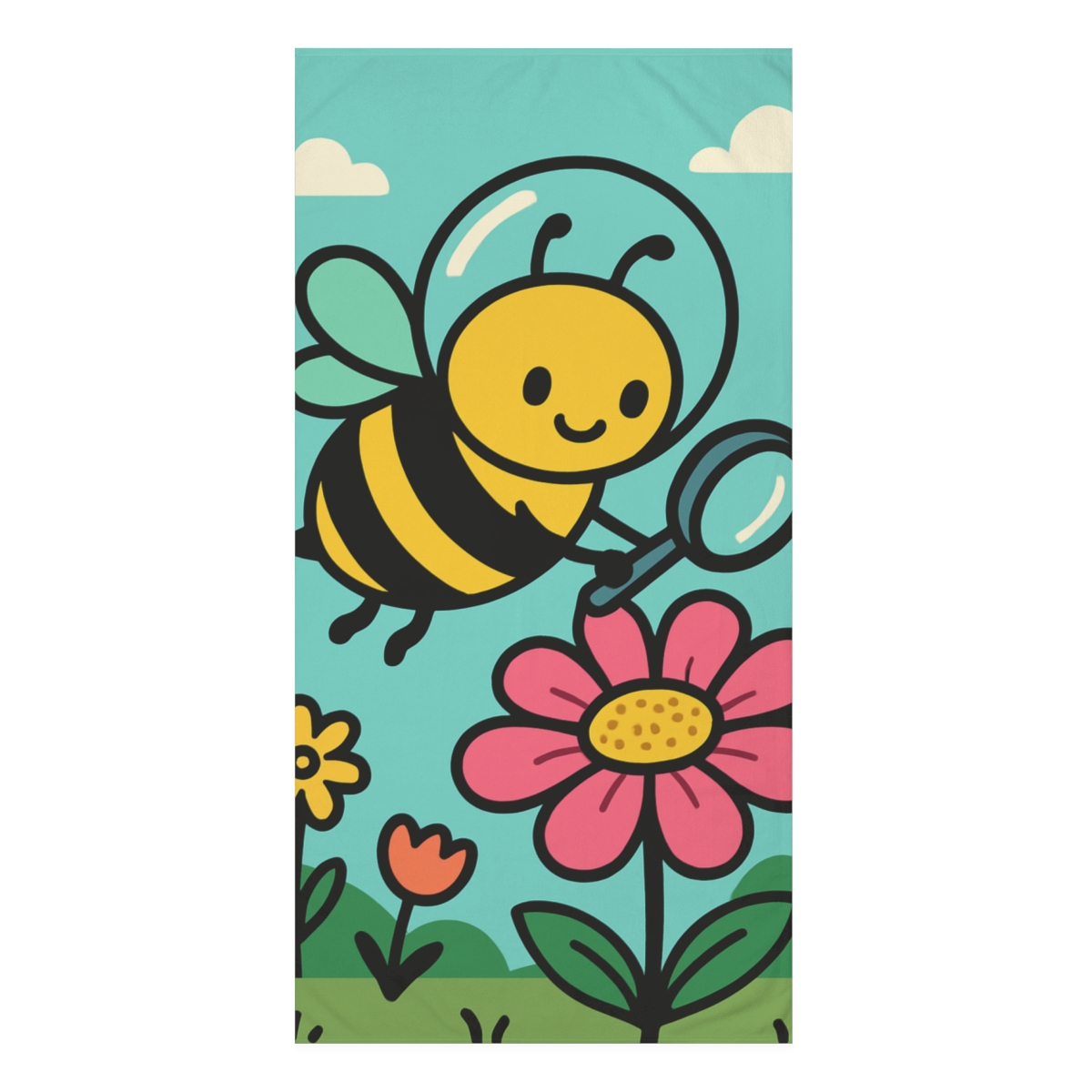 Garden Astronaut Bumblebee soft cotton towels