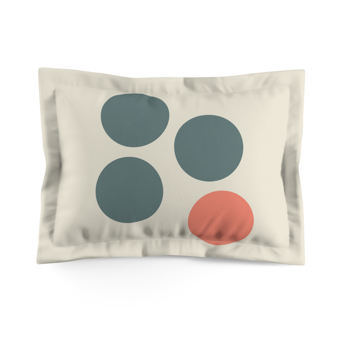 Gentle Cluster Of Four Circles comfortable bed pillows