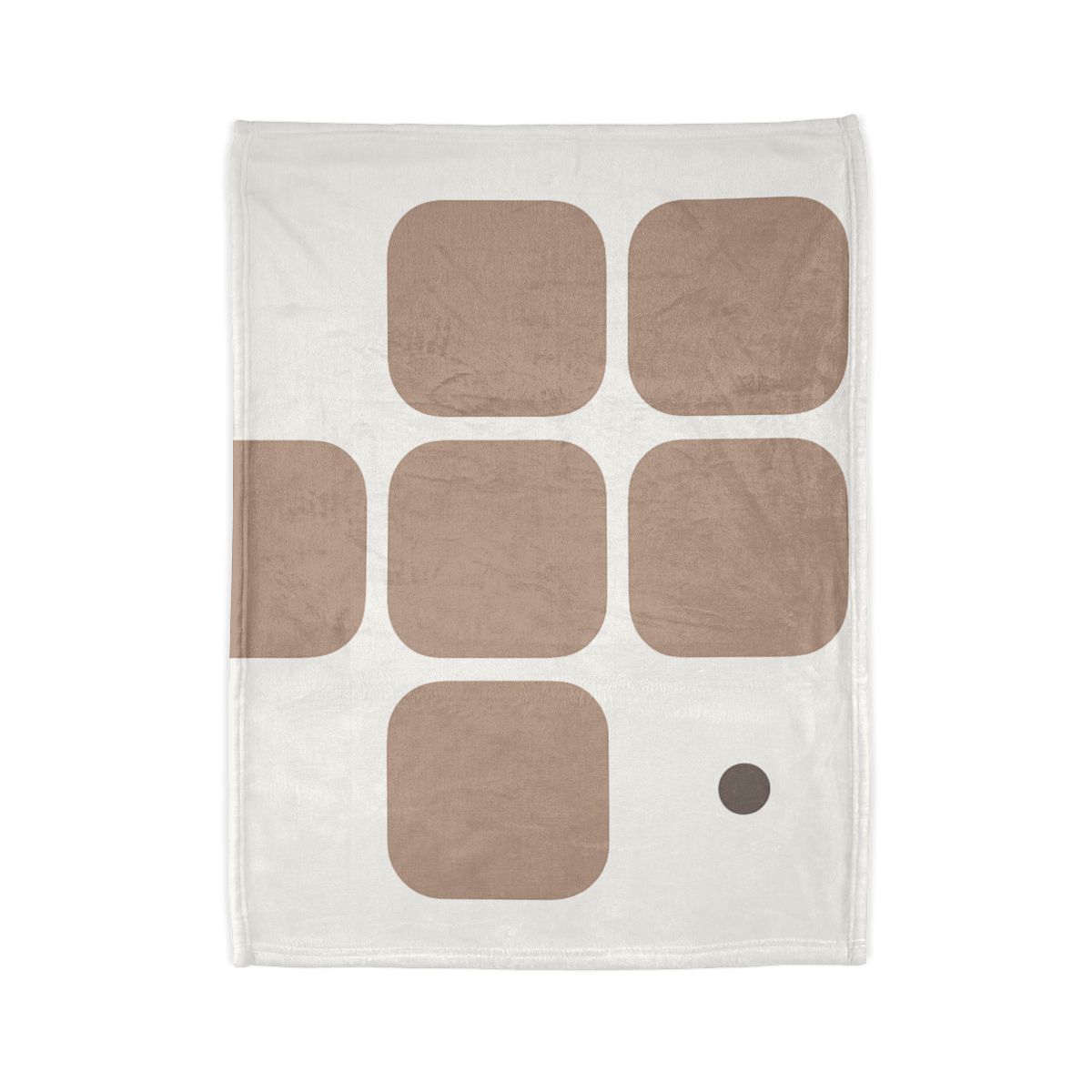 Gentle Grid With Missing Cell designer printed blankets