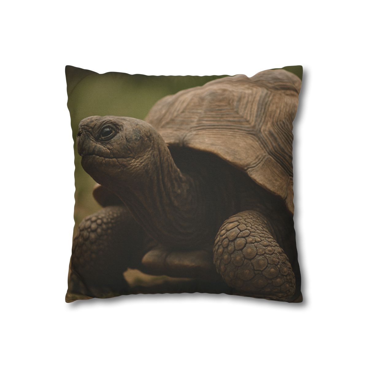 Giant Tortoise Timebound Gaze personalized pillow covers
