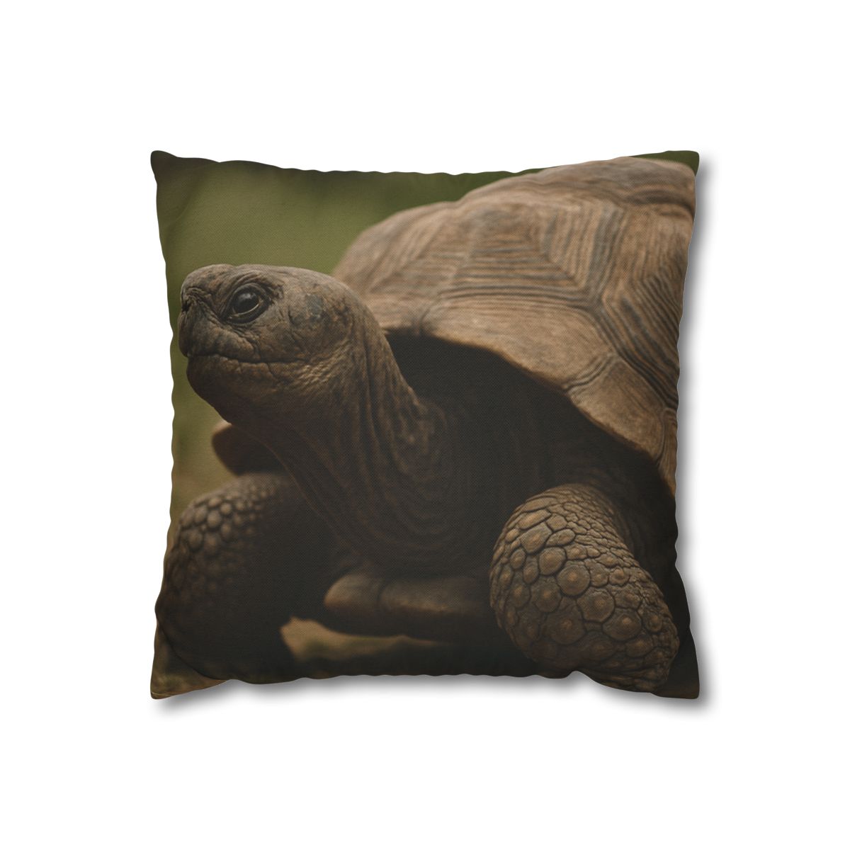 Giant Tortoise Timebound Gaze personalized pillow covers