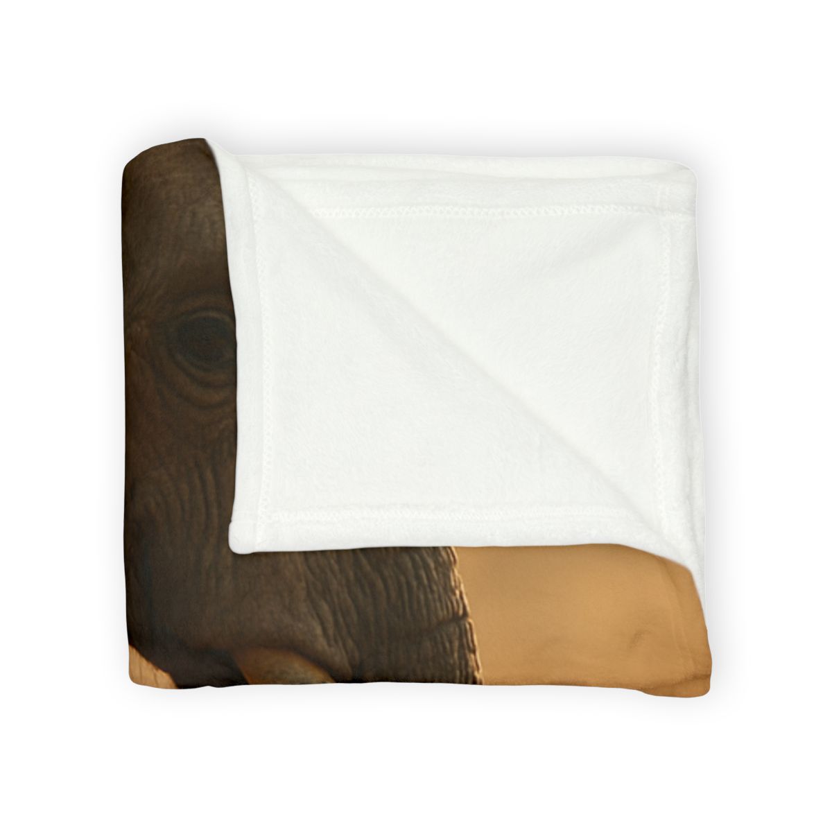 Gilded Horizon African Elephant unique gift blanketscustom blankets