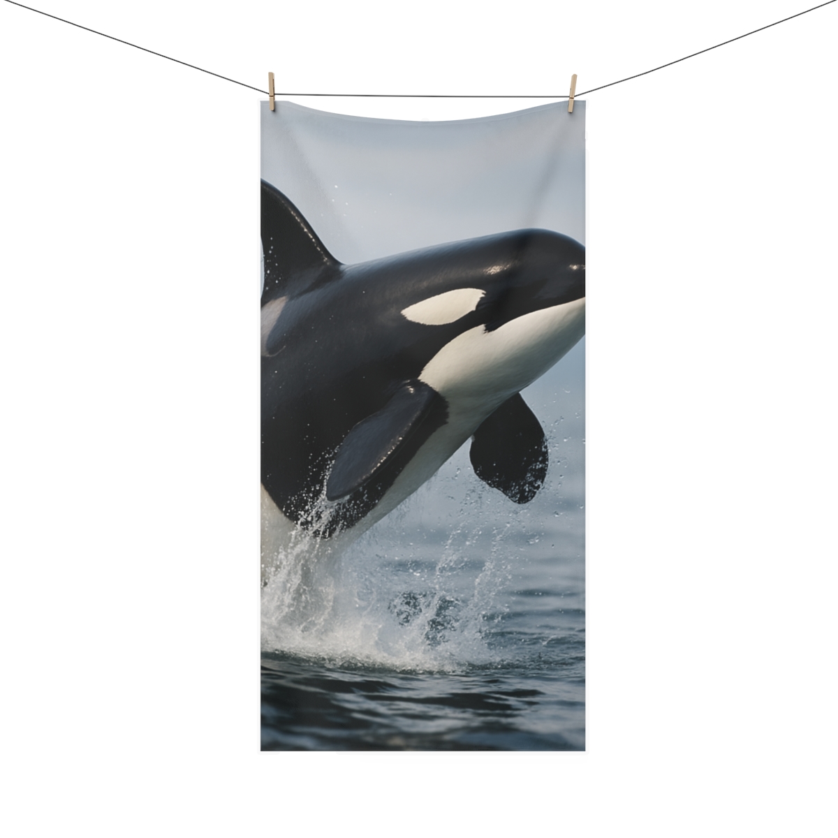 Glacier Echo Orca unique gift towels