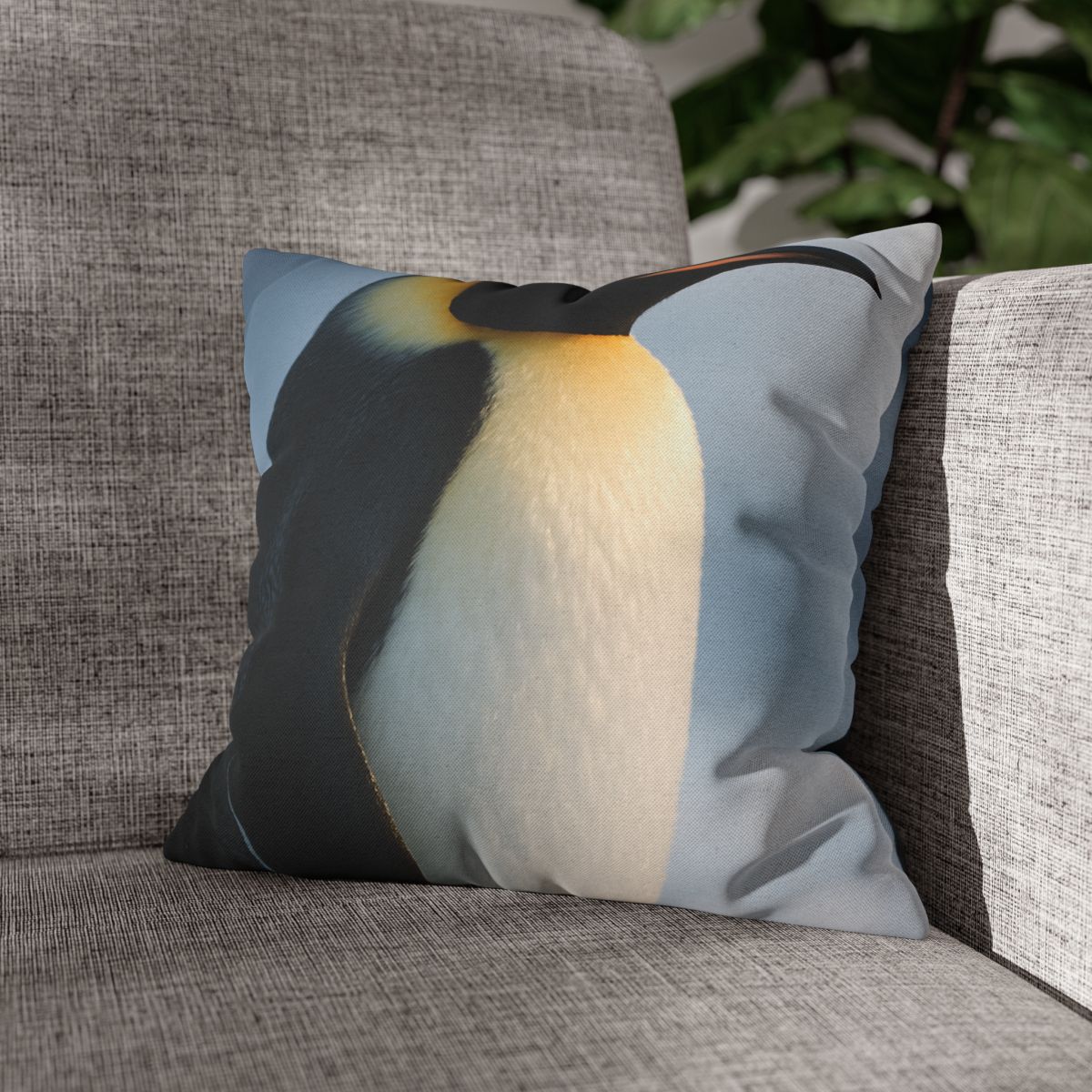 Glacier Gaze Emperor Penguin unique gift pillow cases