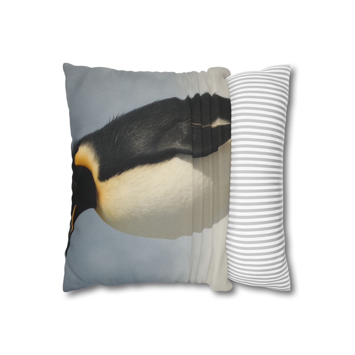 Glacier Gleam Emperor Penguin designer print pillow cases