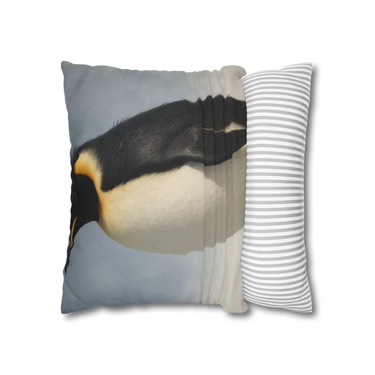 Glacier Gleam Emperor Penguin designer print pillow cases