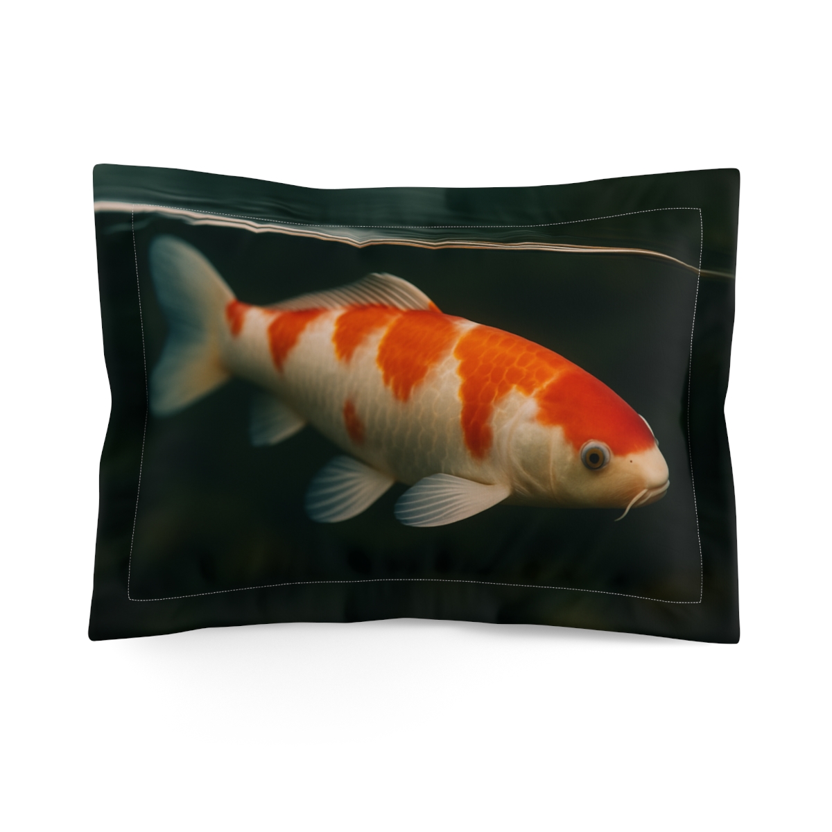Glass Current Koi Fish gift pillows for home