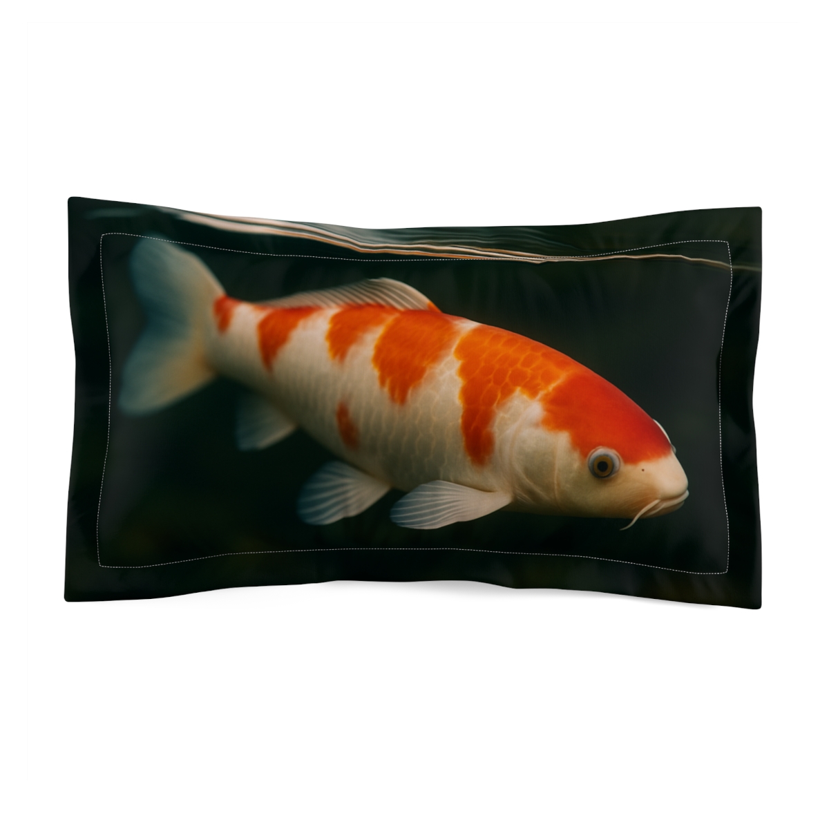 Glass Current Koi Fish gift pillows for home