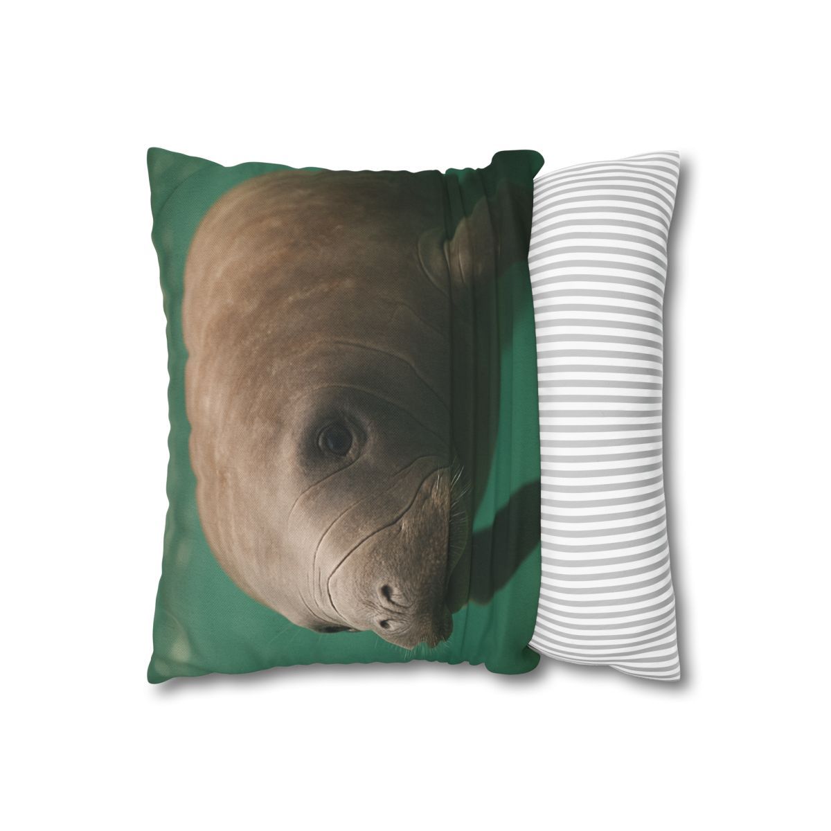Glasswater Drifter West Indian Manatee stylish decorative pillowcases