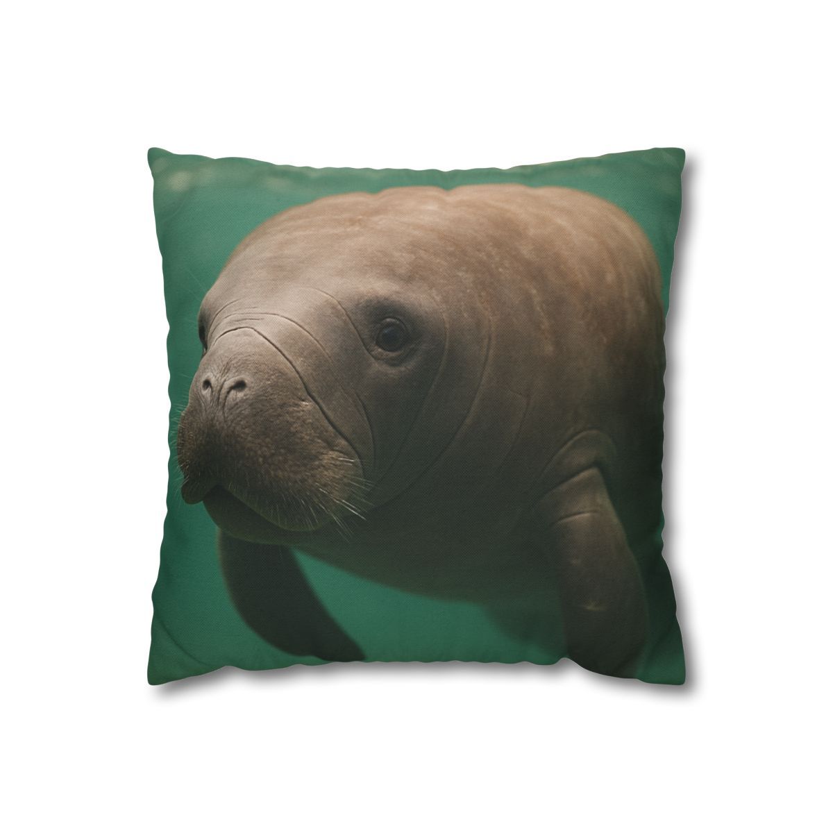 Glasswater Drifter West Indian Manatee stylish decorative pillowcases