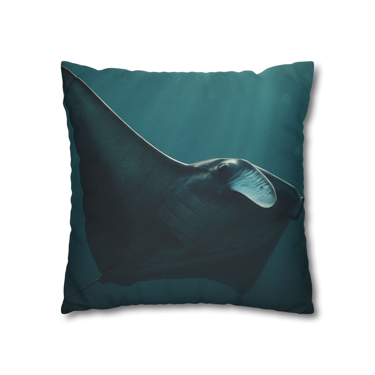 Glasswing Glide Manta Ray designer print pillow cases