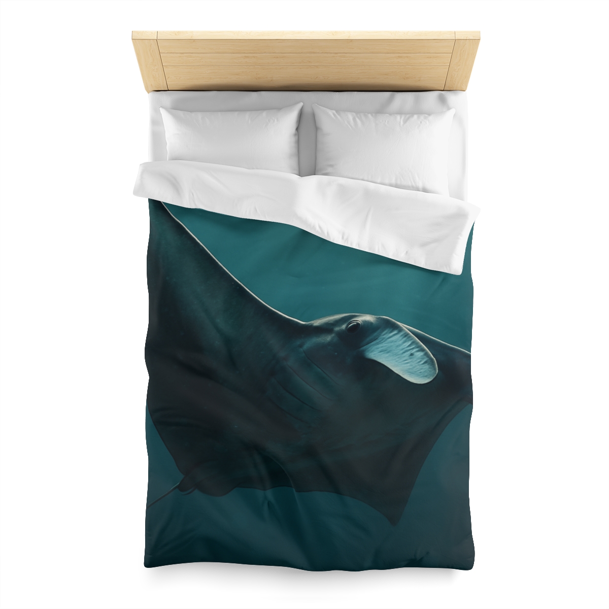 Glasswing Glide Manta Ray duvets for gifts