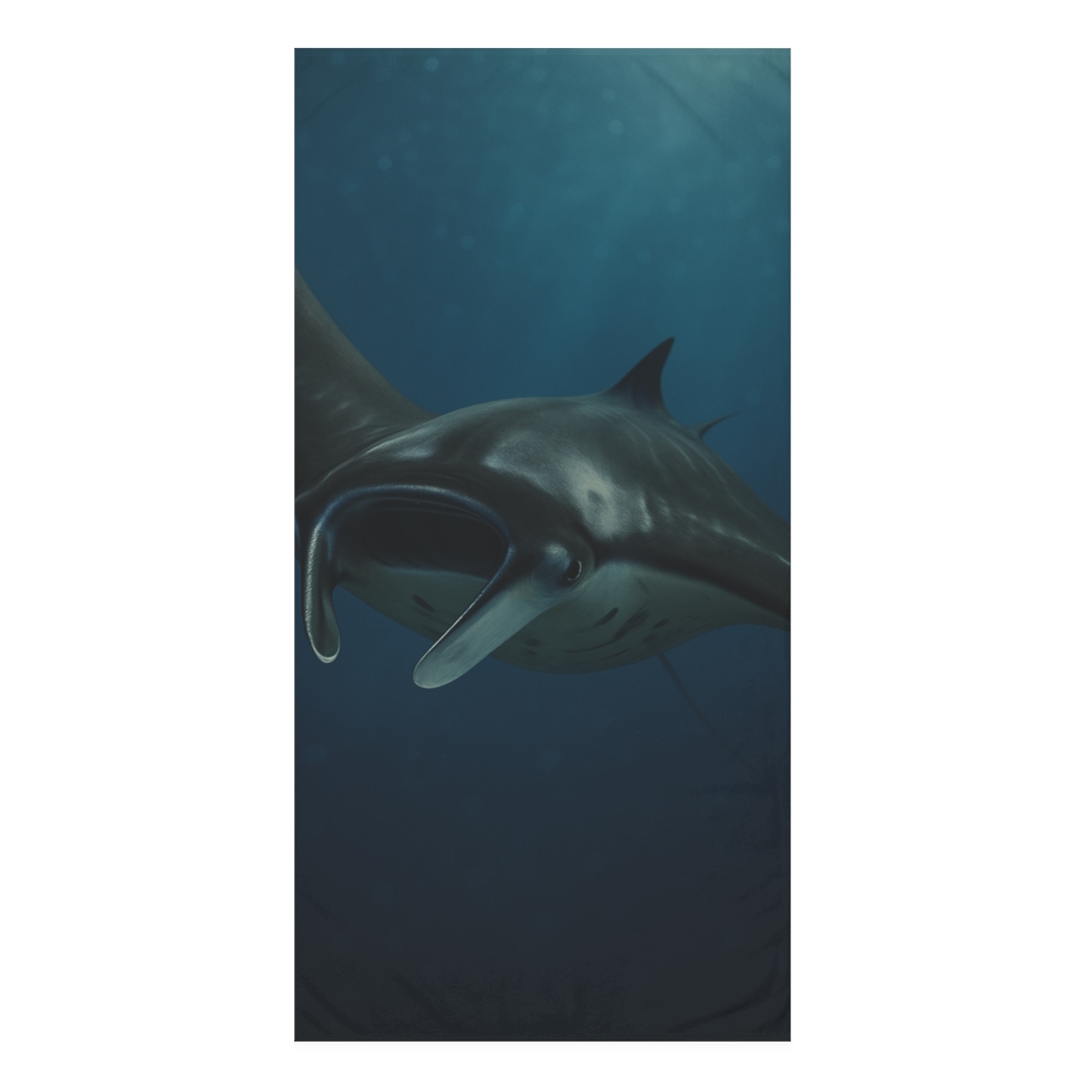 Gliding Silence Giant Manta Ray unique gift towels