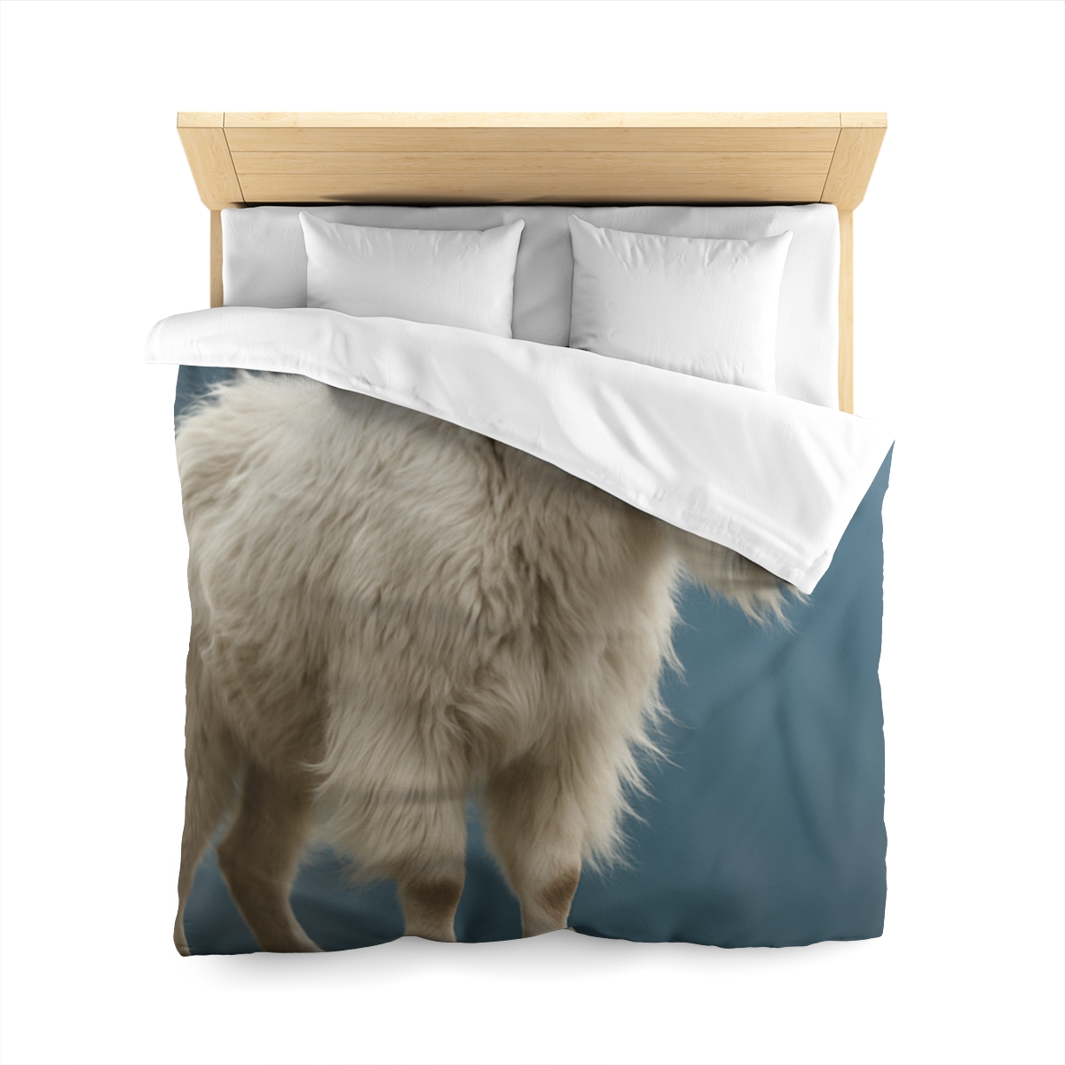 Glimmer Peak Mountain Goat trendy bedroom duvets