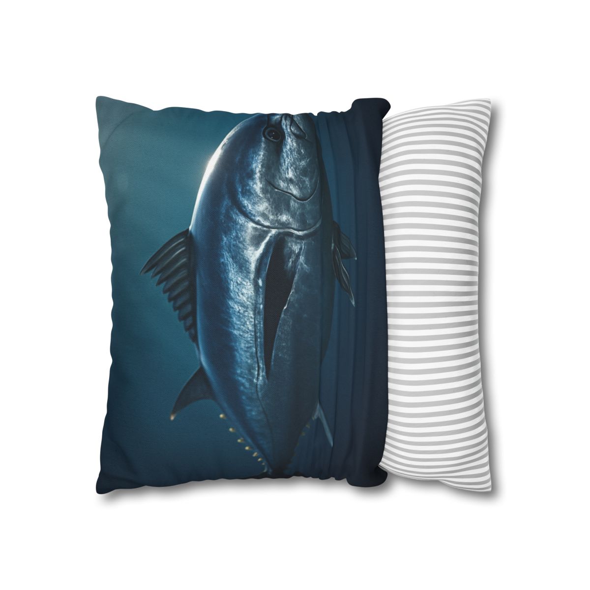 Glimmerfin Bluefin Tuna comfortable bedding pillow covers