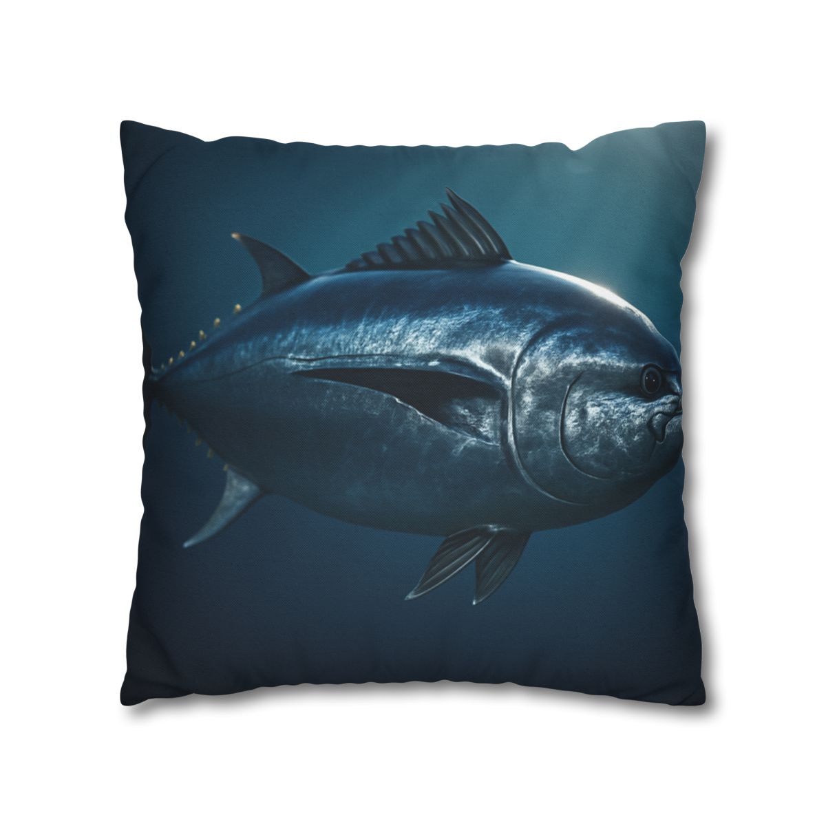 Glimmerfin Bluefin Tuna comfortable bedding pillow covers