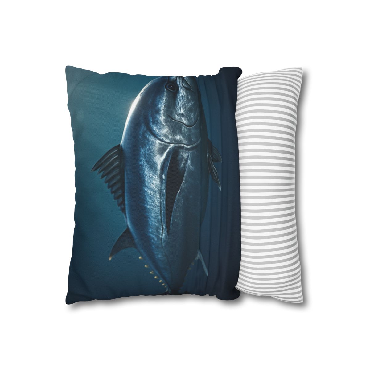 Glimmerfin Bluefin Tuna comfortable bedding pillow covers
