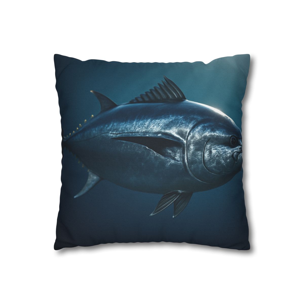 Glimmerfin Bluefin Tuna comfortable bedding pillow covers