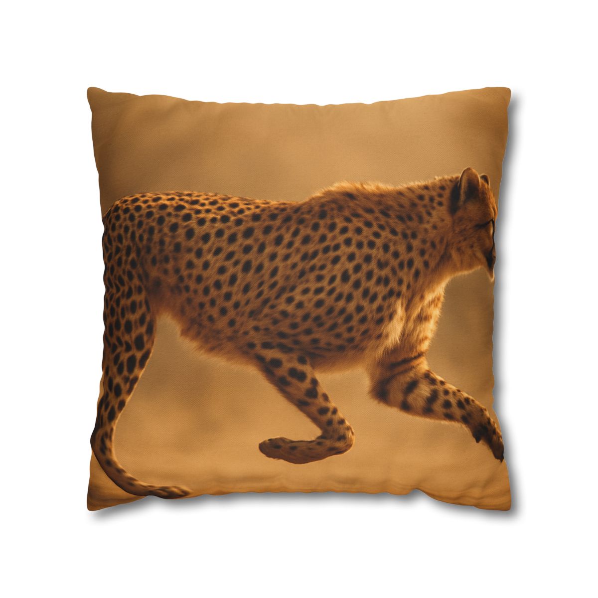 Golden Mirage Cheetah Pillow Cases Pack Of 2