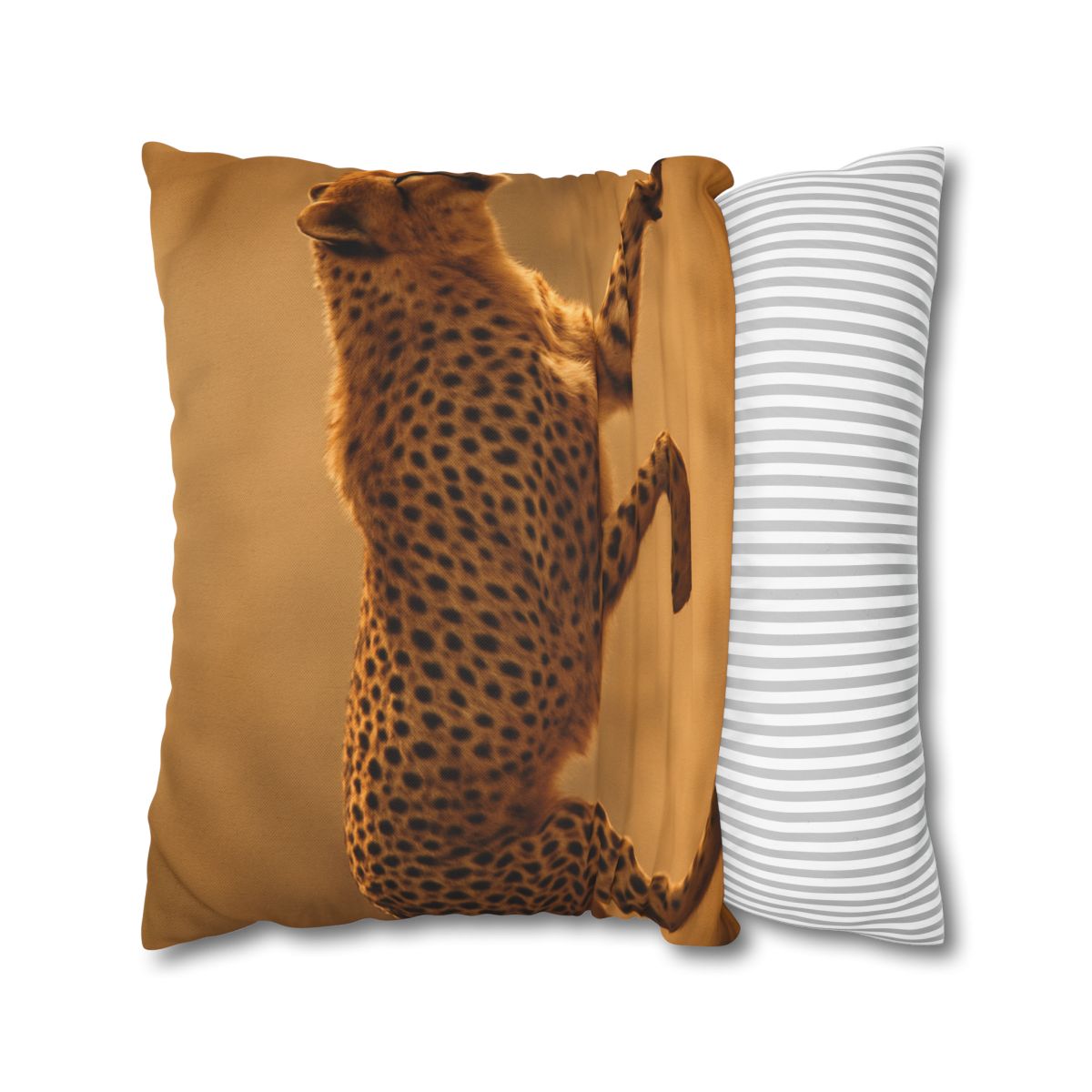 Golden Mirage Cheetah Pillow Cases Pack Of 2