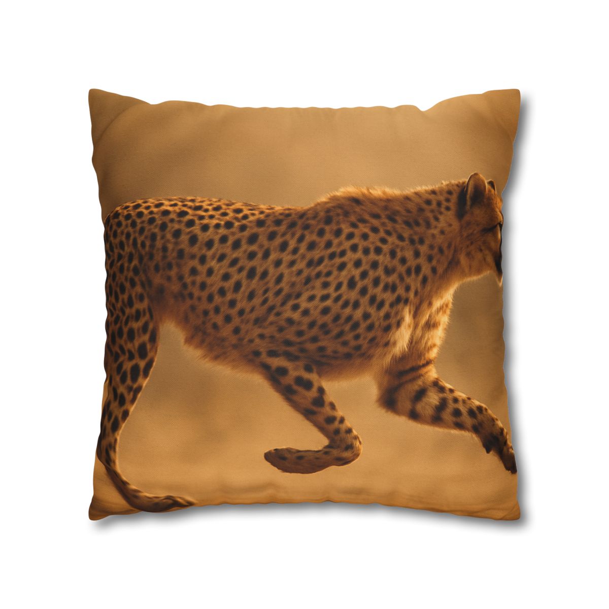 Golden Mirage Cheetah Pillow Cases Pack Of 2