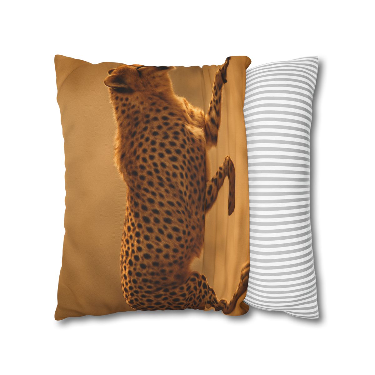 Golden Mirage Cheetah Pillow Cases Pack Of 2