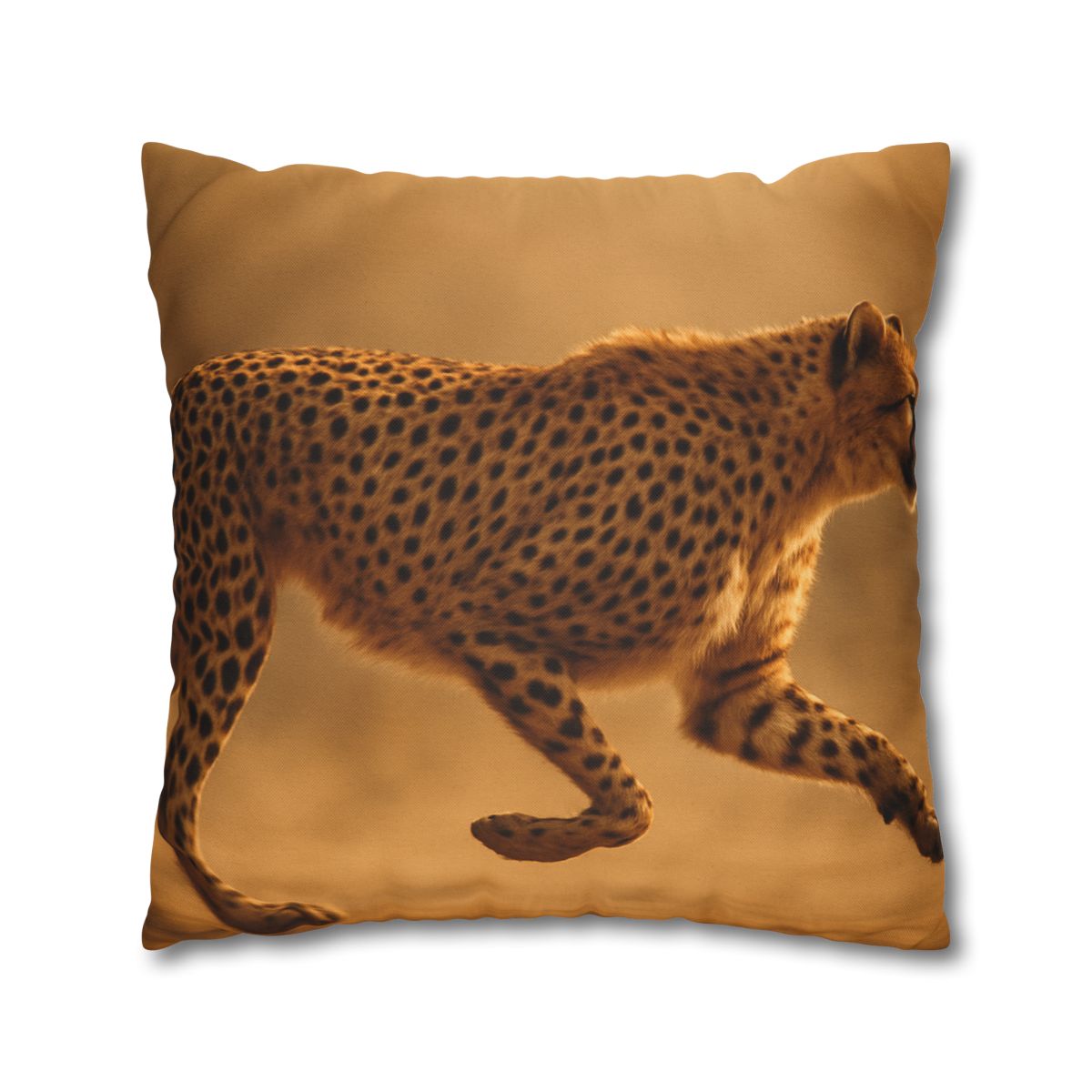 Golden Mirage Cheetah Pillow Cases Pack Of 2