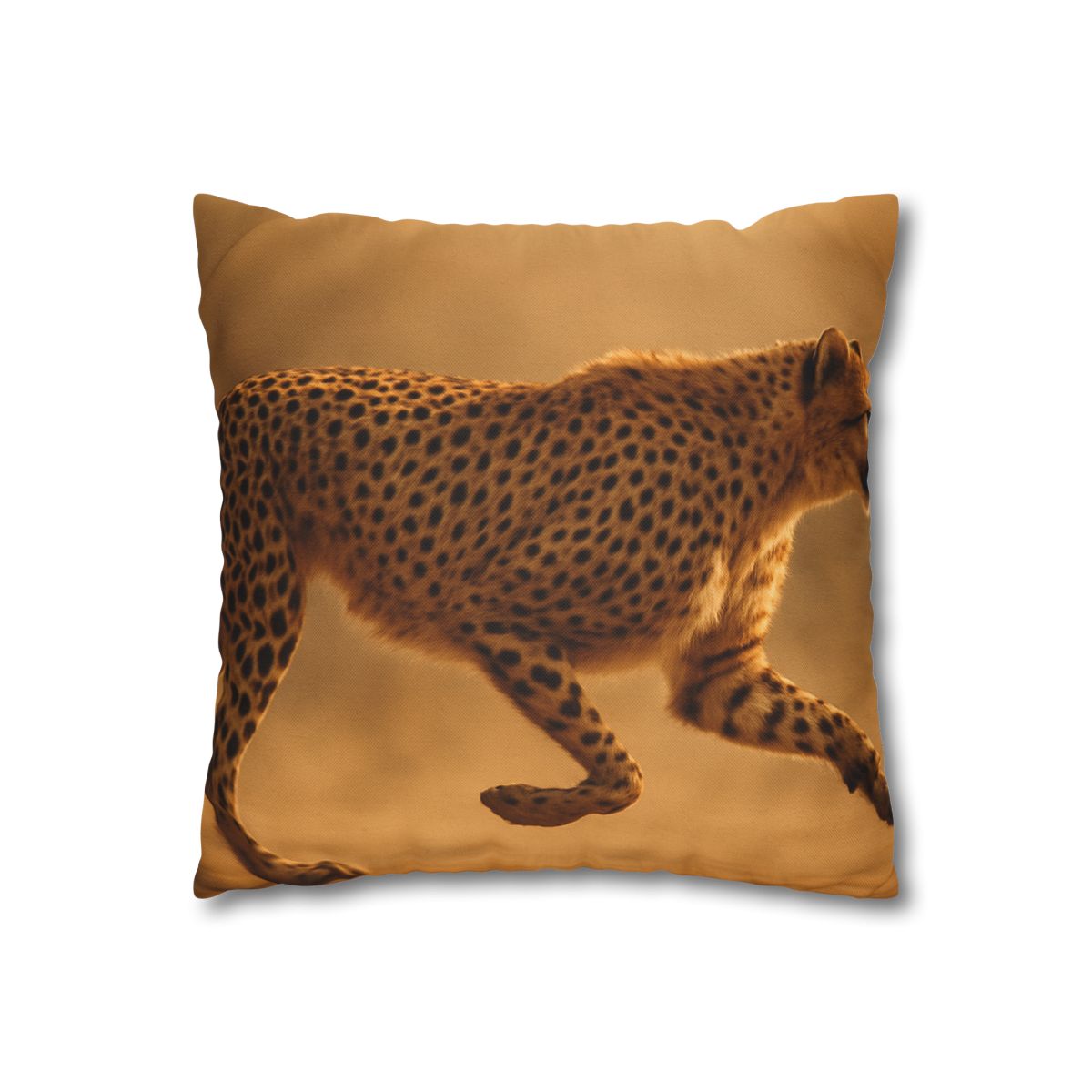 Golden Mirage Cheetah Pillow Cases Pack Of 2