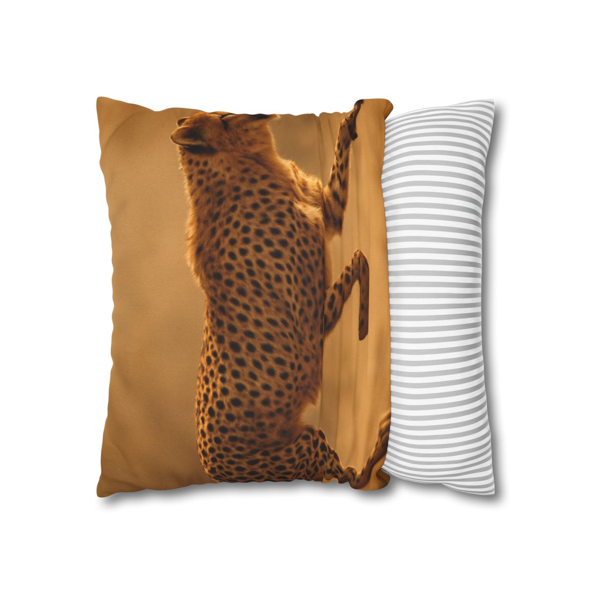 Golden Mirage Cheetah Pillow Cases Pack Of 2