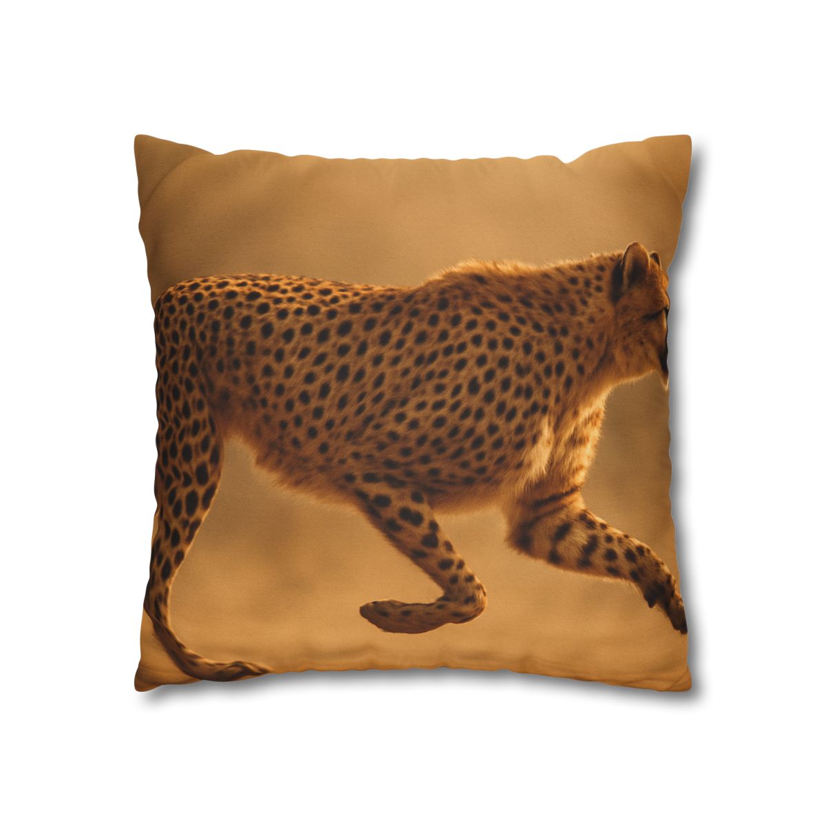 Golden Mirage Cheetah Pillow Cases Pack Of 2