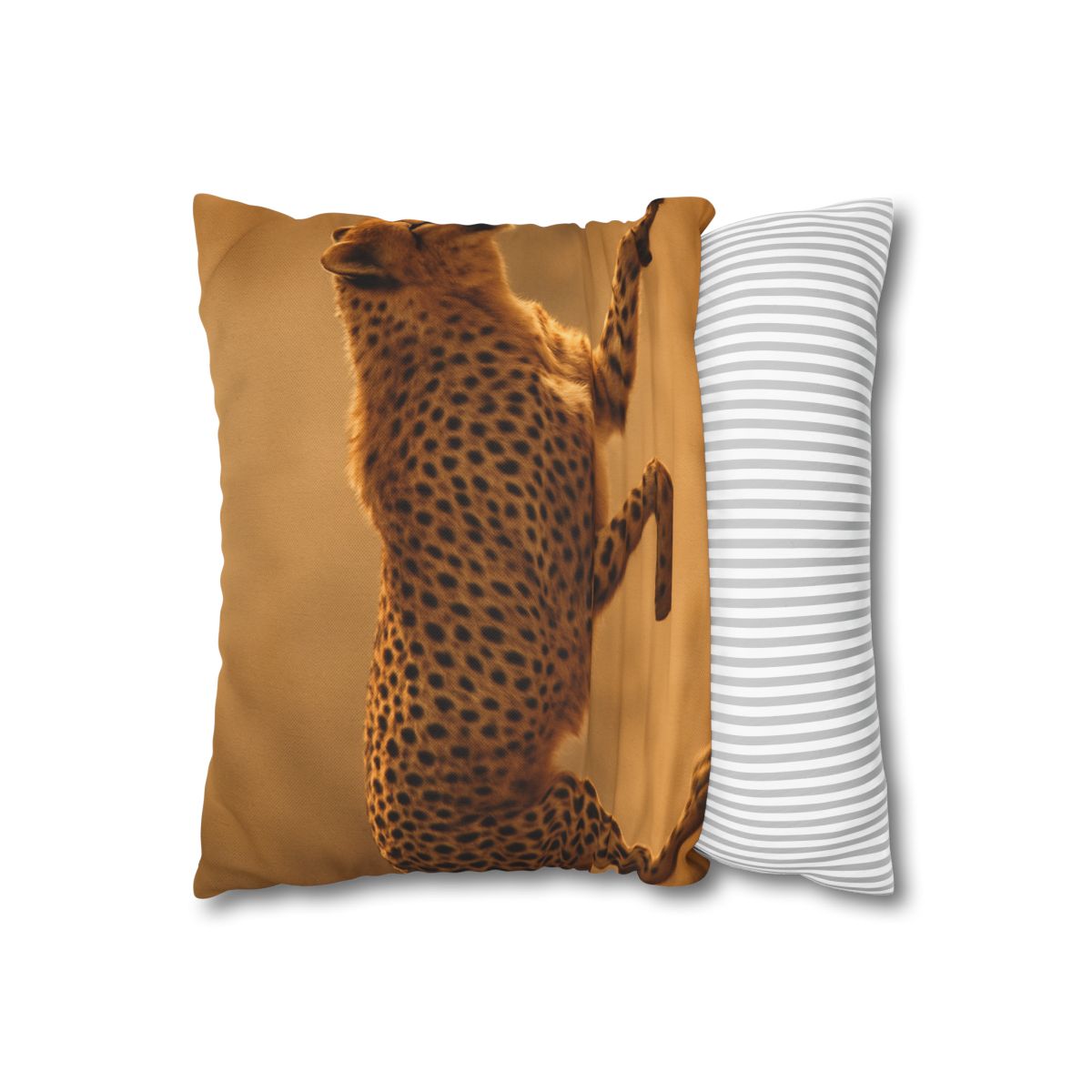 Golden Mirage Cheetah Pillow Cases Pack Of 2