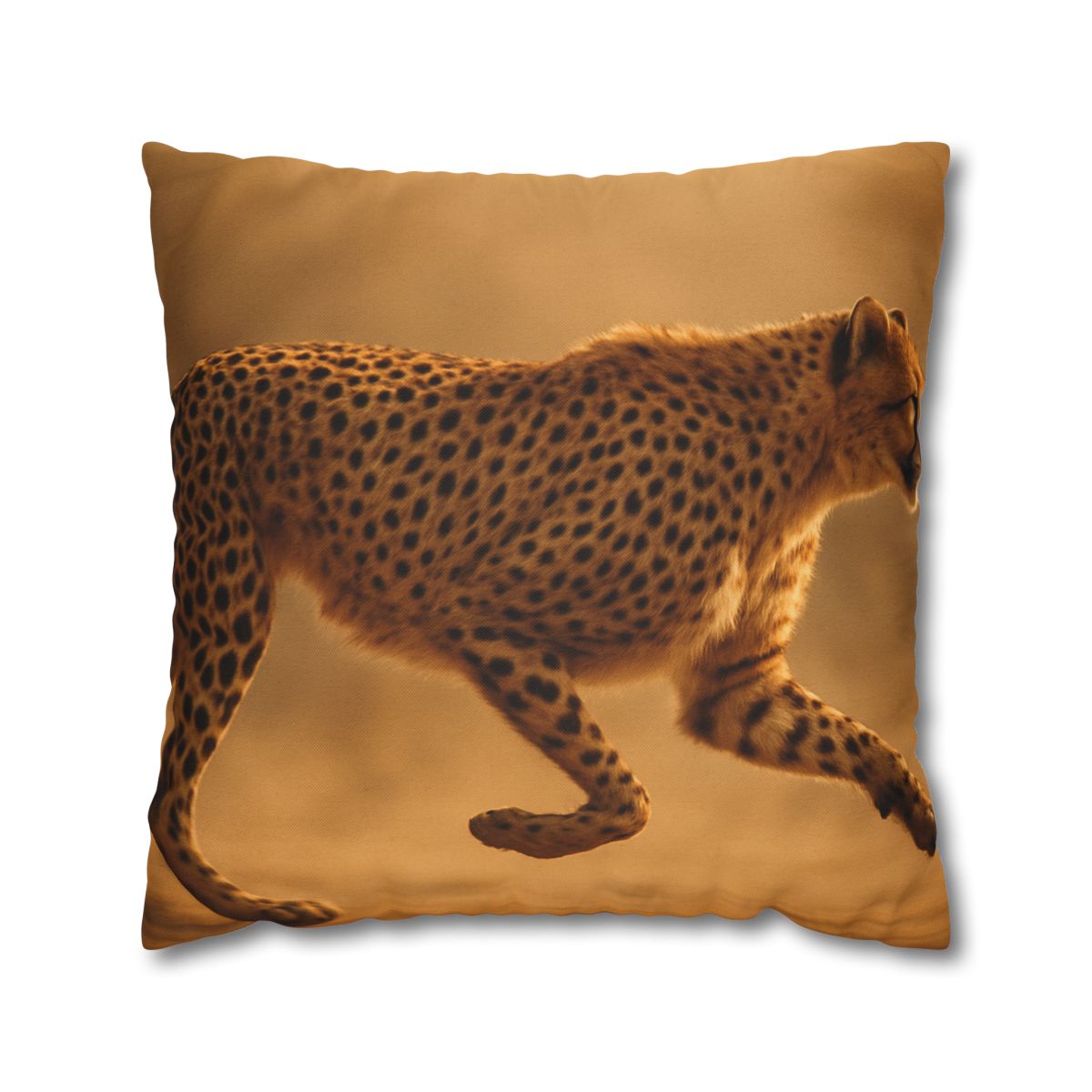 Golden Mirage Cheetah Pillow Cases Pack Of 2