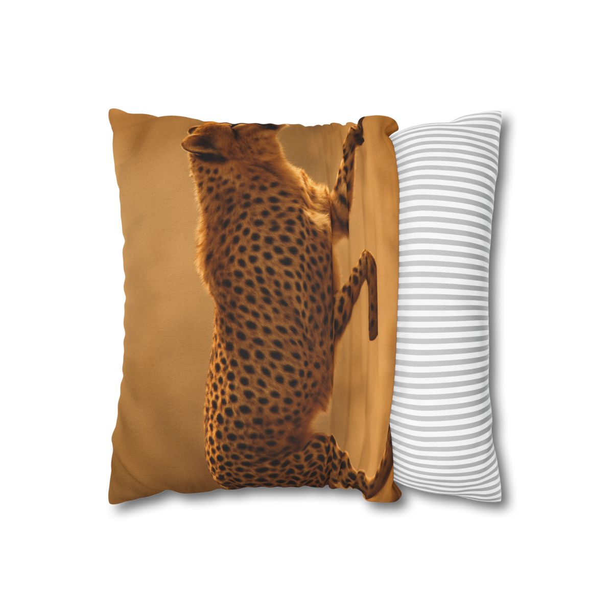 Golden Mirage Cheetah Pillow Cases Pack Of 2