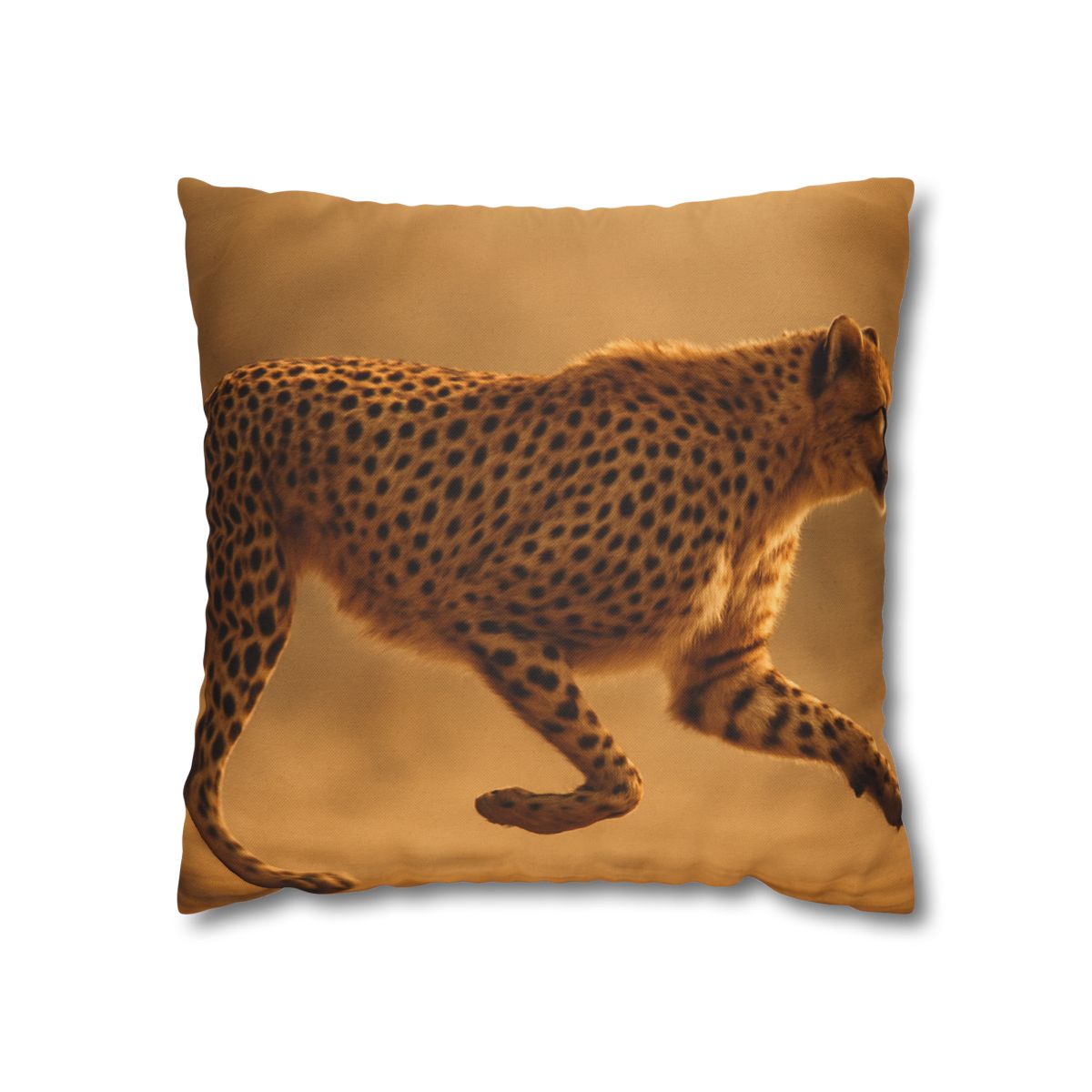 Golden Mirage Cheetah Pillow Cases Pack Of 2