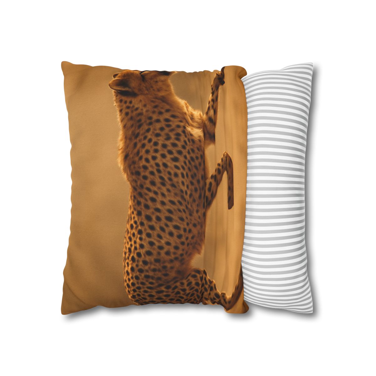 Golden Mirage Cheetah Pillow Cases Pack Of 2