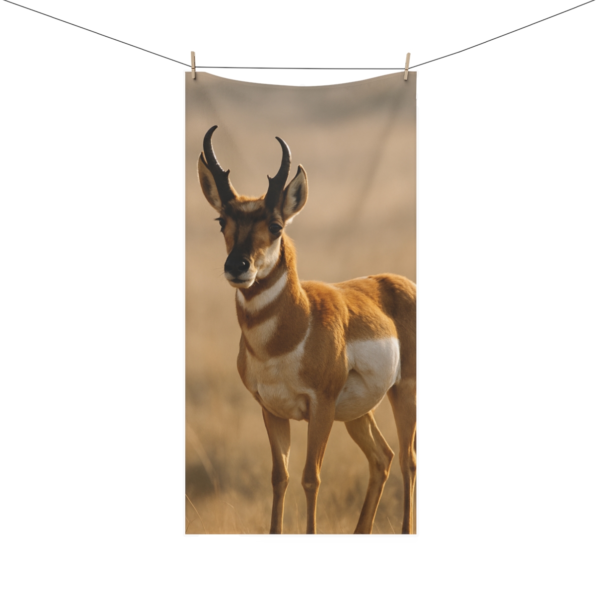 Golden Pulse Pronghorn soft cotton towels