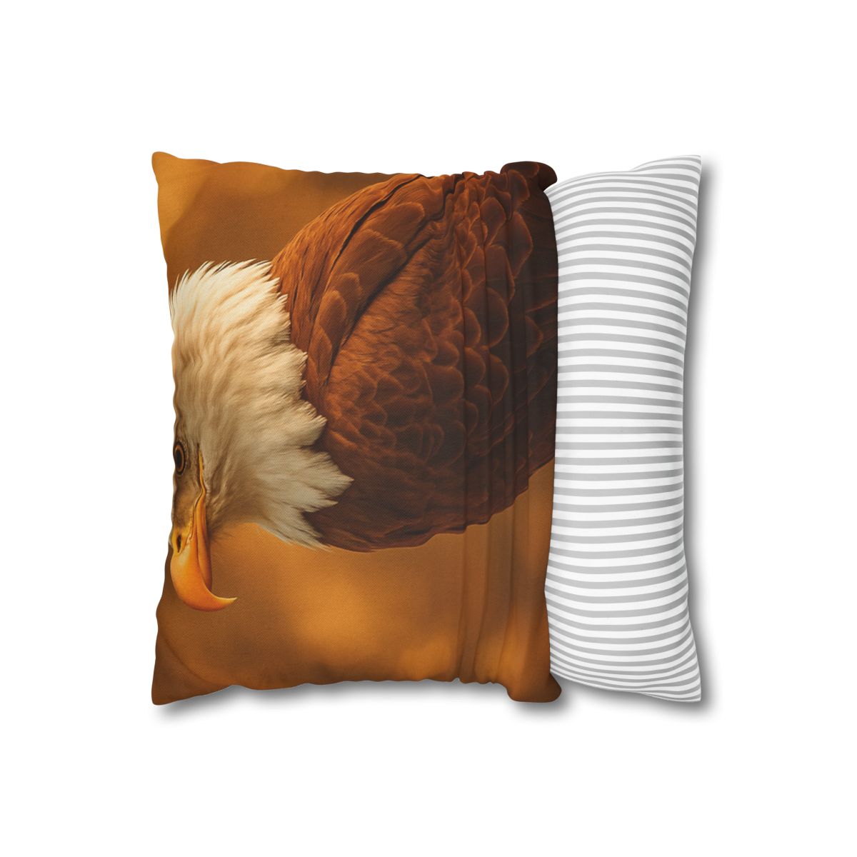 Golden Sentinel Bald Eagle Pillow Cases Pack Of 2