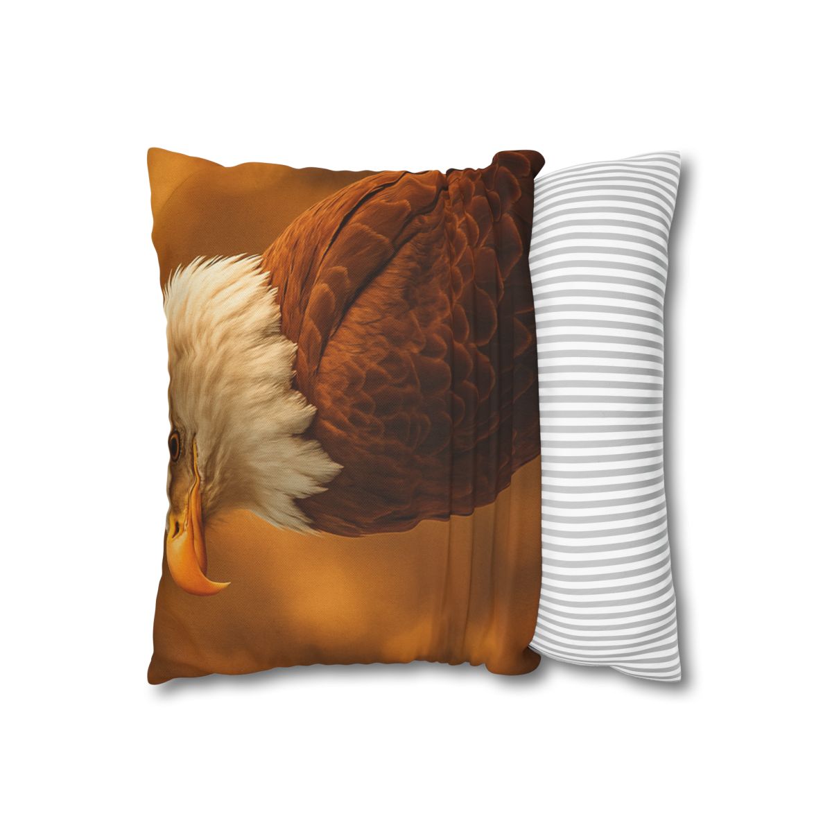 Golden Sentinel Bald Eagle Pillow Cases Pack Of 2