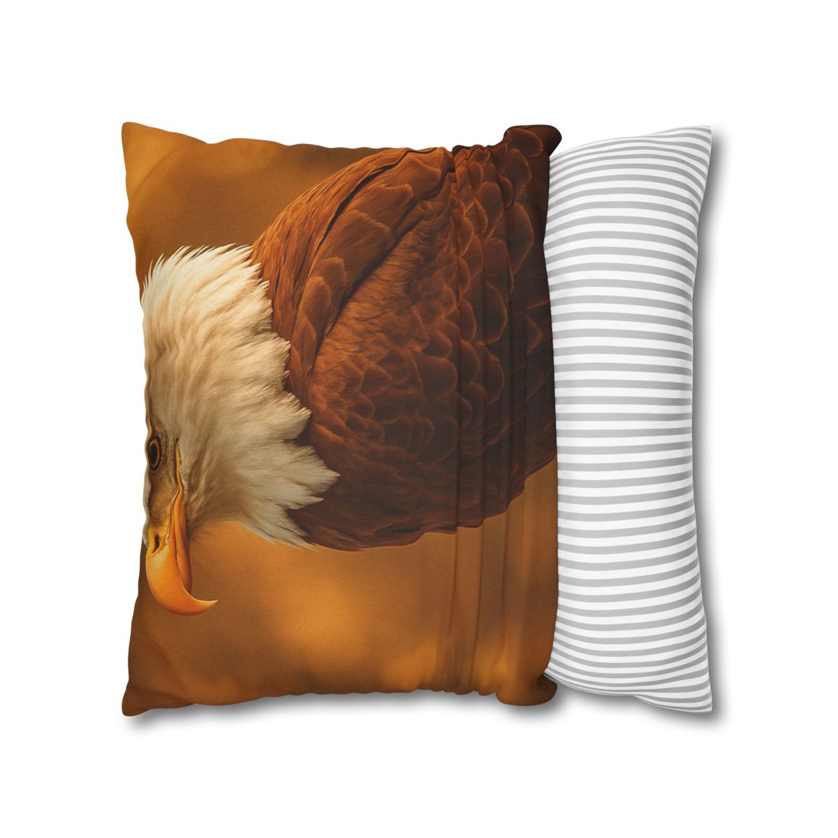 Golden Sentinel Bald Eagle Pillow Cases Pack Of 2