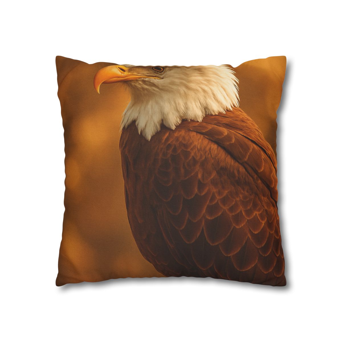 Golden Sentinel Bald Eagle Pillow Cases Pack Of 2