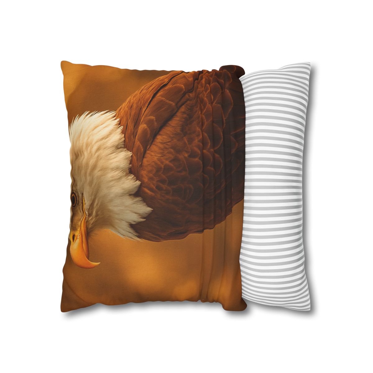 Golden Sentinel Bald Eagle Pillow Cases Pack Of 2